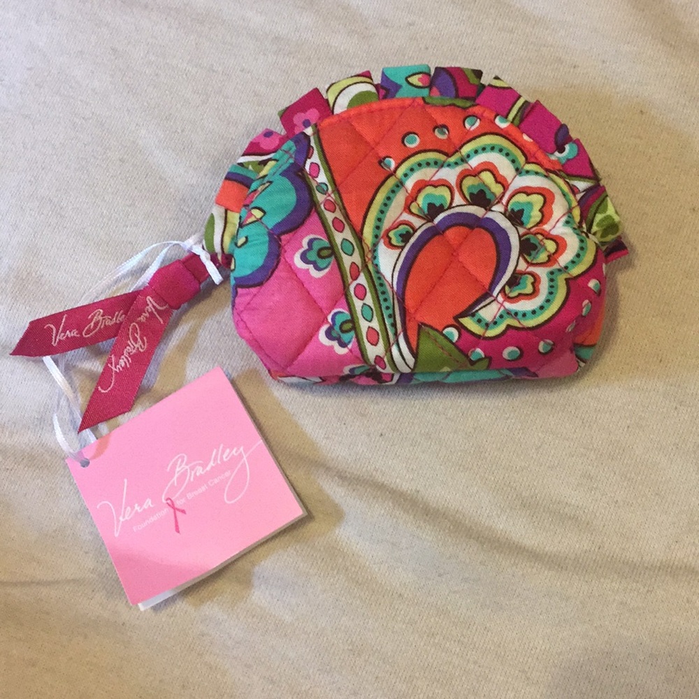 Vera Bradley Tiny Ruffle Cosmetic